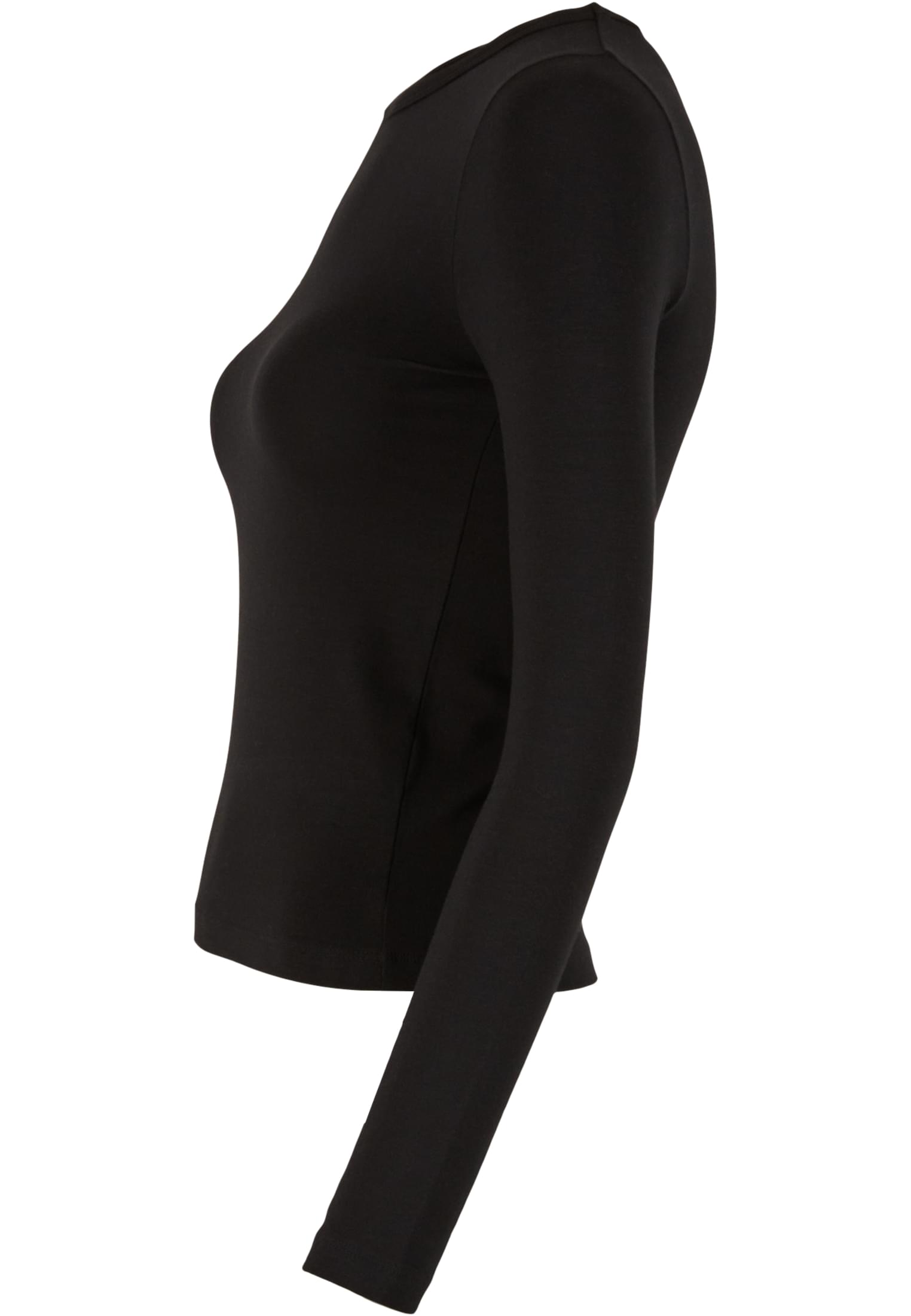 Ladies Ultra Slim Longsleeve black | black
