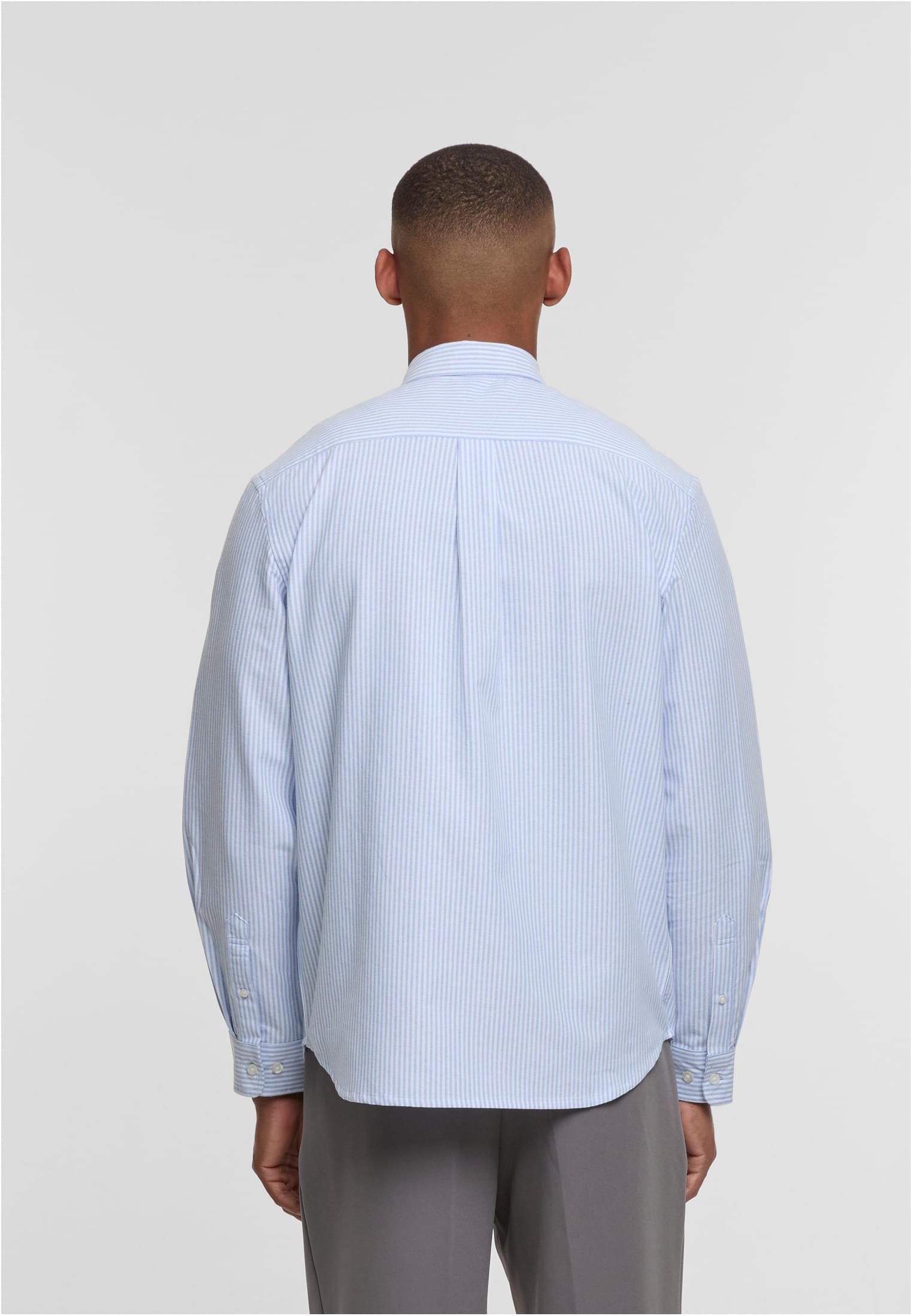 Striped Button Up Oxford Shirt lighthorizonblue/white | lighthorizonblue/white