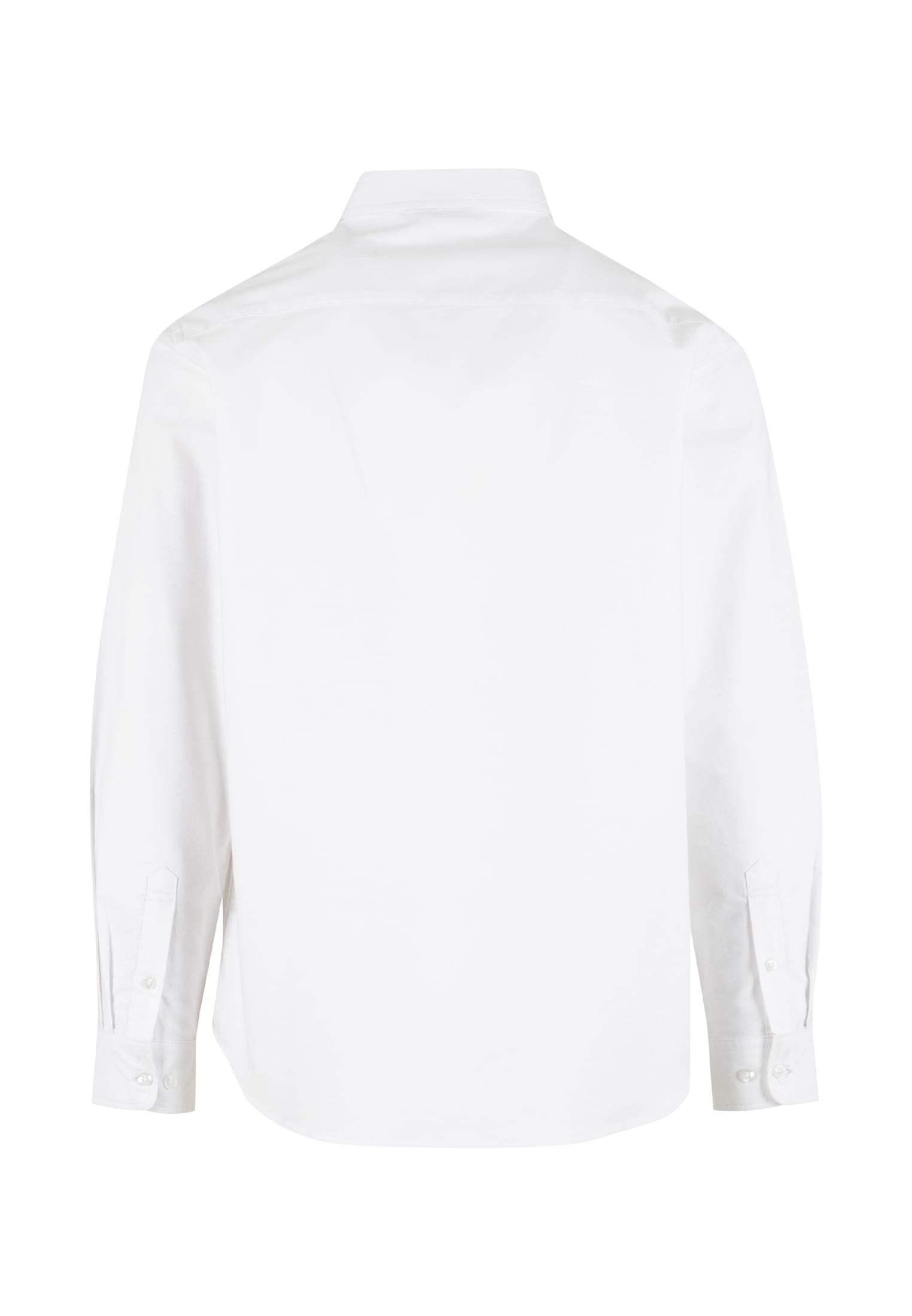 Button Up Oxford Shirt white | white