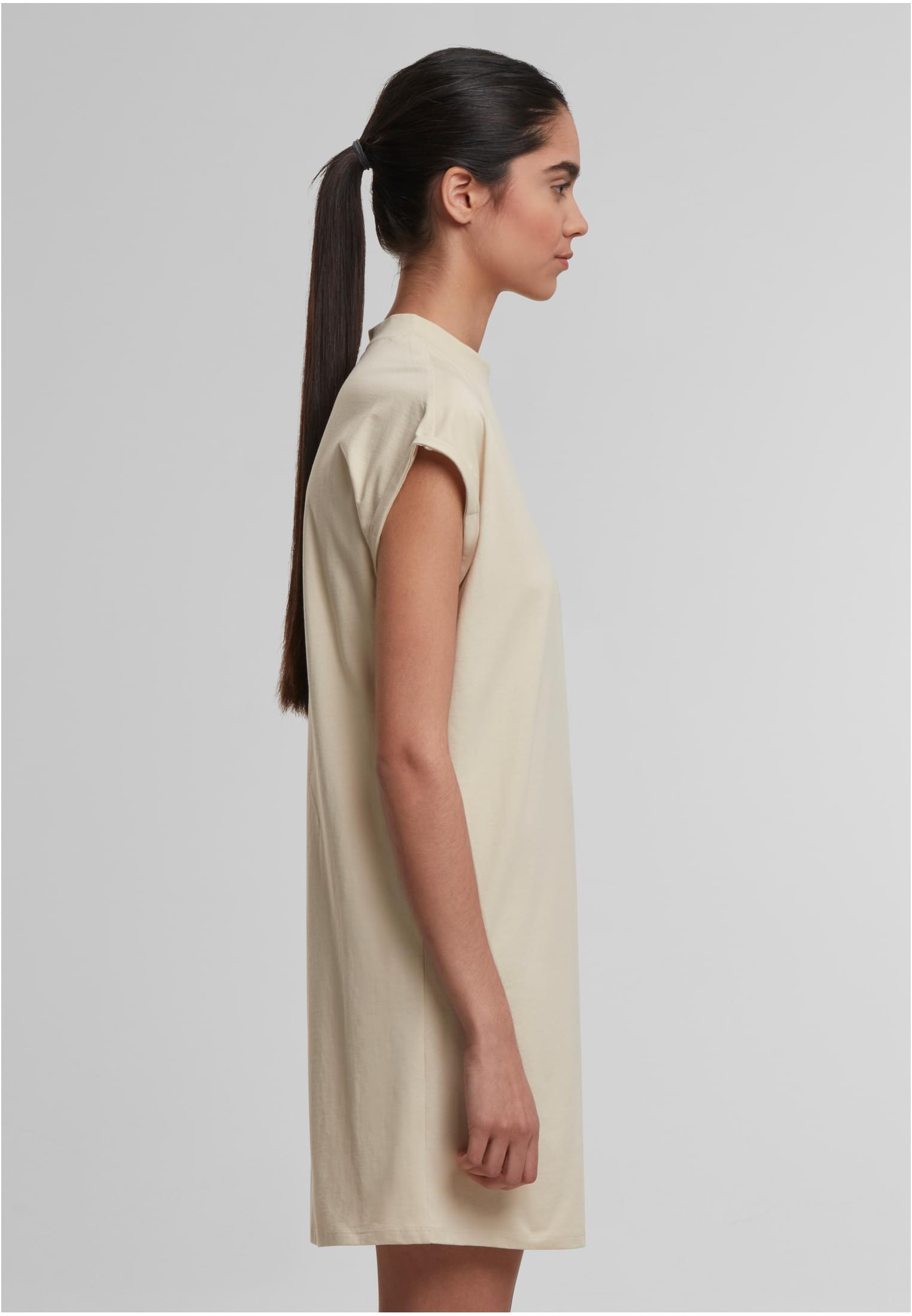 Ladies Extended Shoulder Dress sand | sand
