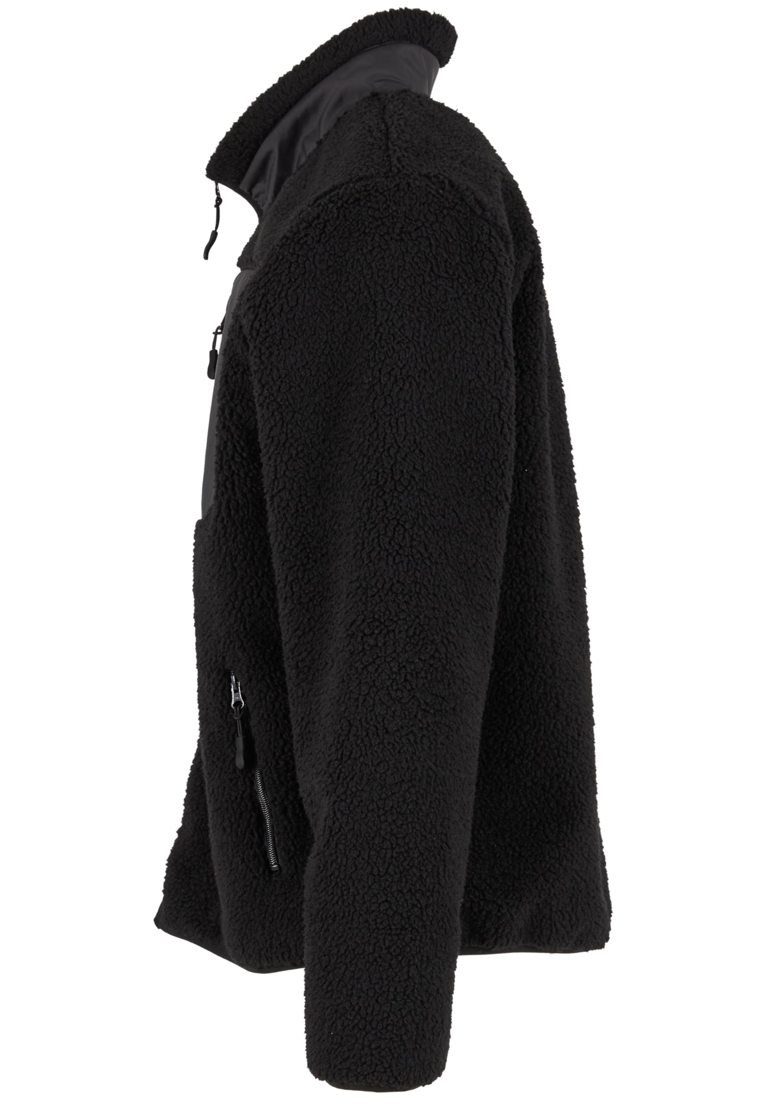 Bonded Sherpa Jacket black | black