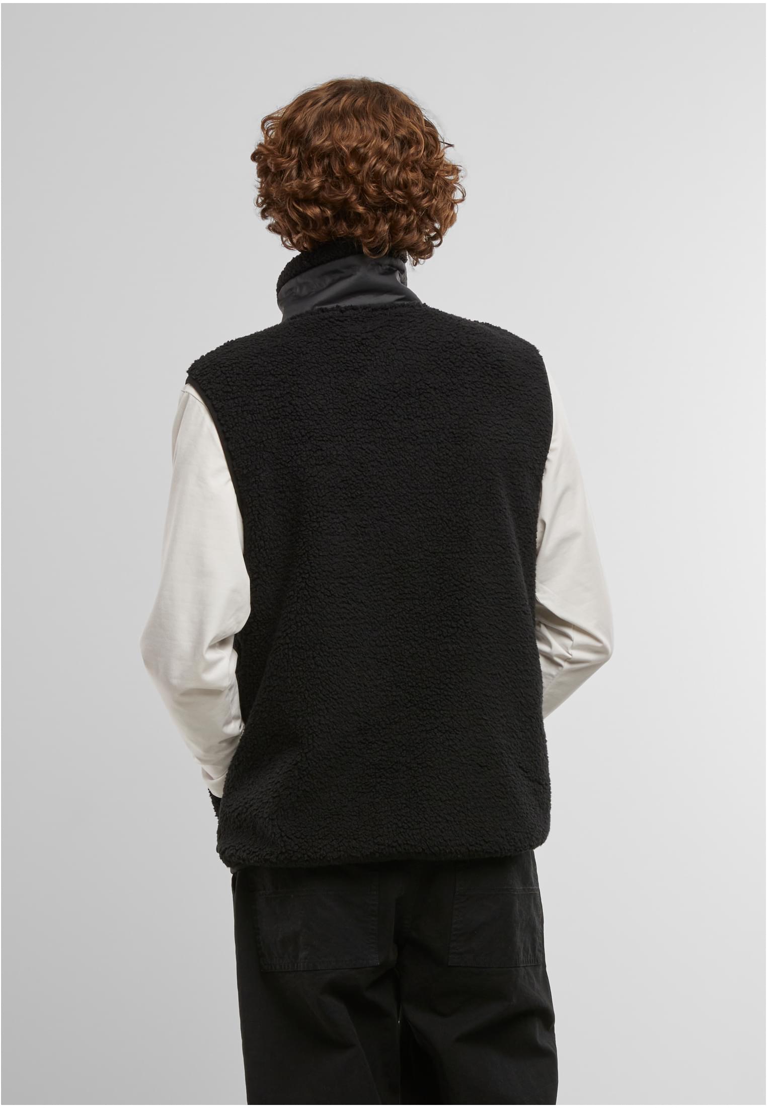 Bonded Sherpa Vest black | black
