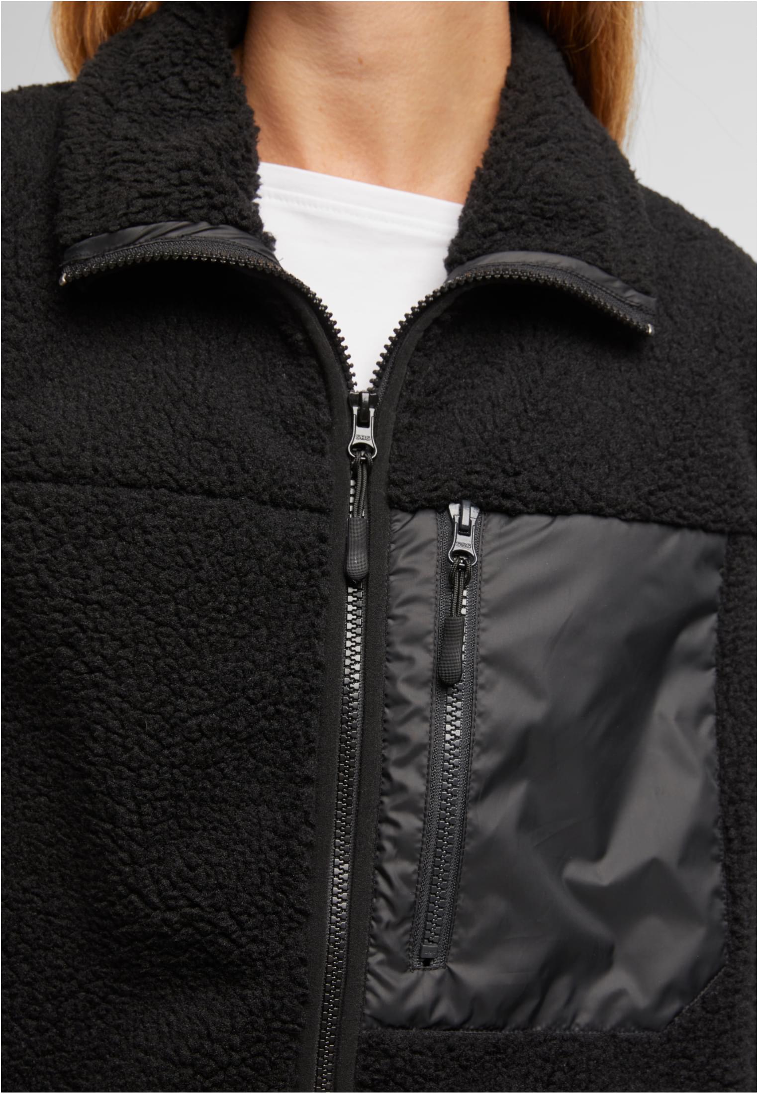 Bonded Sherpa Vest black | black