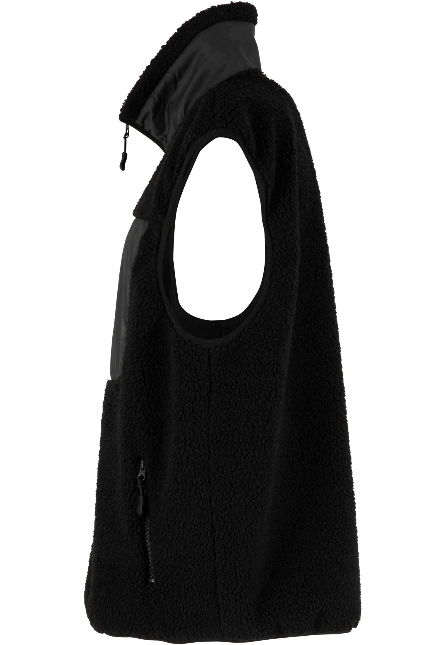 Bonded Sherpa Vest black | black